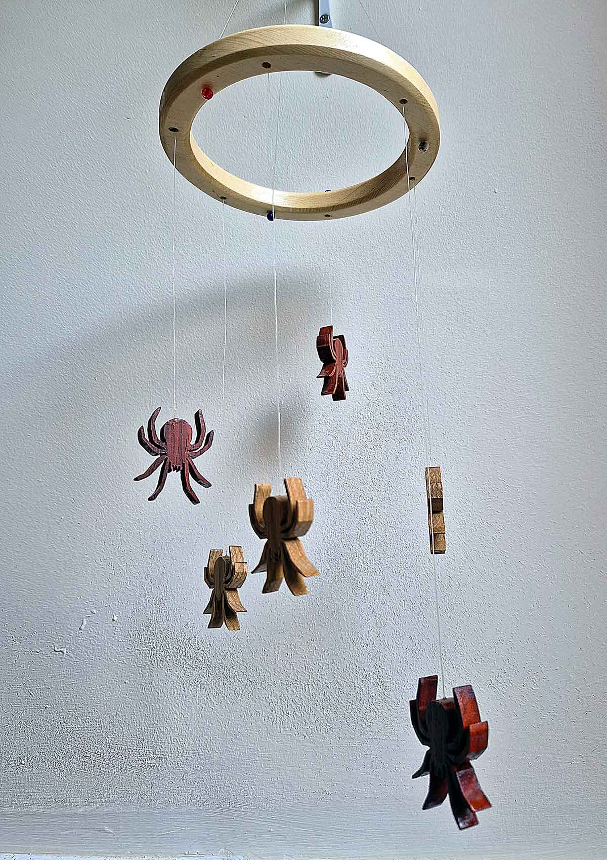 Beautiful spider mobile