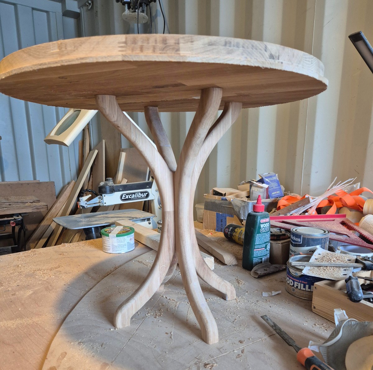 new leg designe for oak coffeee table